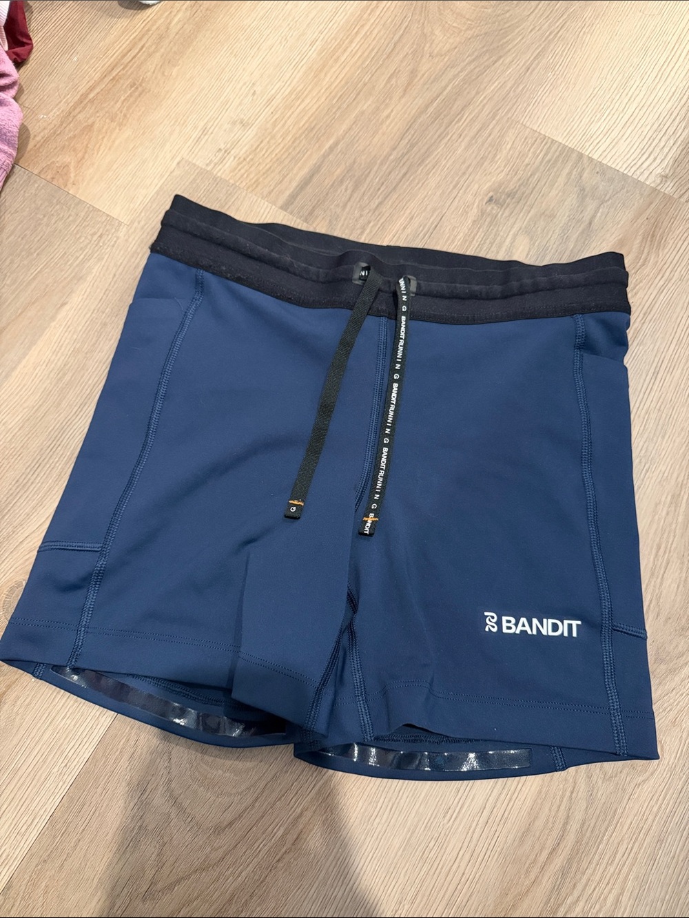 Bandit Women's Navy Bike Shorts with Drawstring Waist